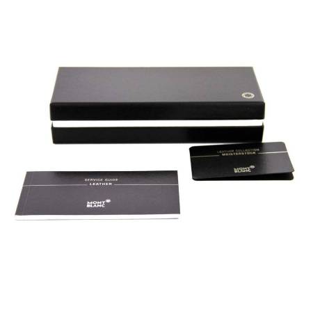 MONTBLANC 112693 PORTACHIAVI IN PELLE VITELLO NERO WESTSIDE KEY RING PORTACHIAVE - 5