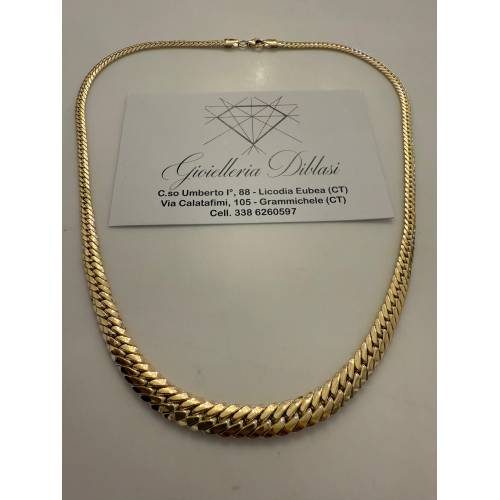 COLLANA ORO GIALLO 18 Karati 750%...