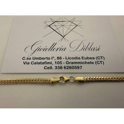 COLLANA ORO GIALLO 18 Karati 750%...