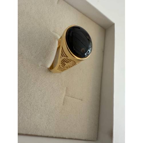 ANELLO Da Uomo In ORO 18 Karati 750%...