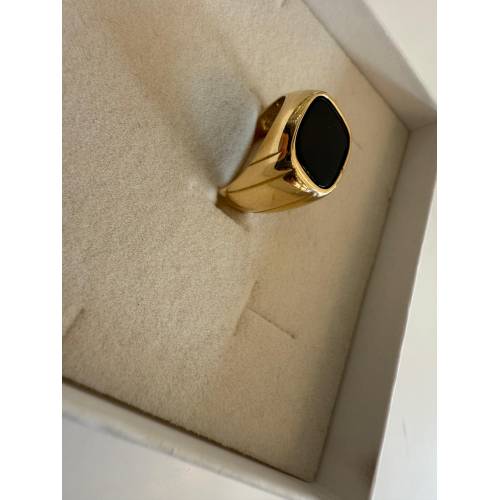 ANELLO Da Uomo ORO 18 Karati 750%...