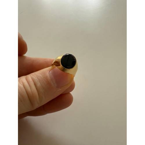 ANELLO Da Uomo In ORO 18 Karati 750%...