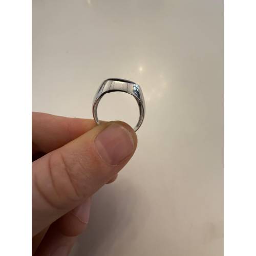 ANELLO Da Uomo In ORO 18 Karati 750%...