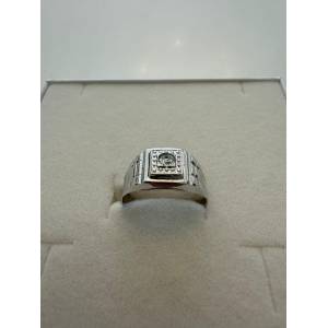 ANELLO Da Uomo Squadrato...