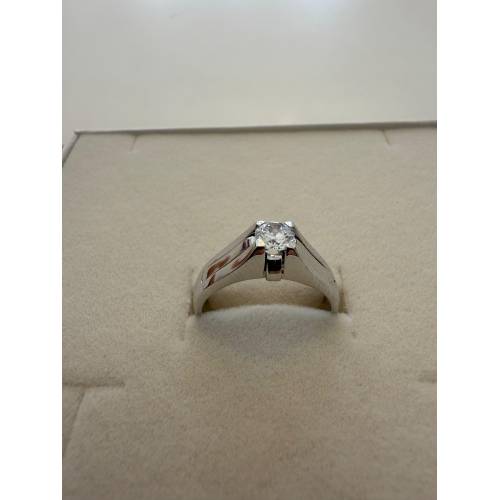 ANELLO Da Uomo Solitario In ORO...