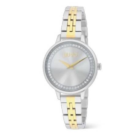OROLOGIO LIU JO SHINE Donna Oro E Argento Acciaio Gold Silver Da Polso TLJ2585