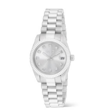 OROLOGIO LIU JO TIMELESS Donna Silver Acciaio Argento Cristalli Da Polso TLJ2481