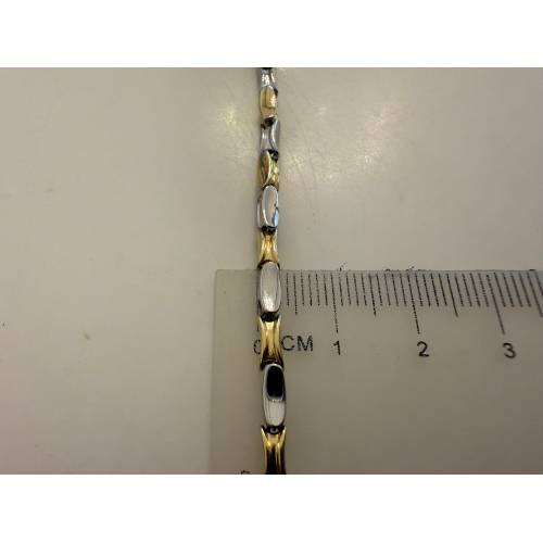 COLLANA Uomo Donna ORO 18 Carati 750%...