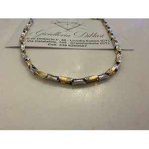 COLLANA Uomo Donna ORO 18... 2