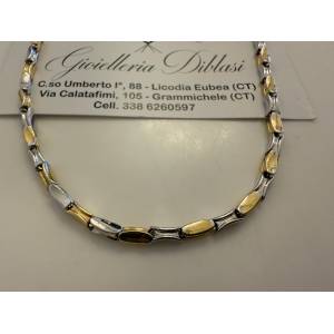 COLLANA Uomo Donna ORO 18...