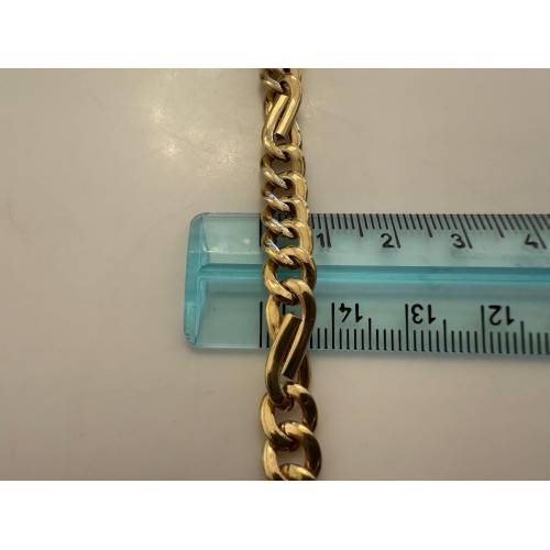 COLLANA Uomo Donna Unisex ORO GIALLO...