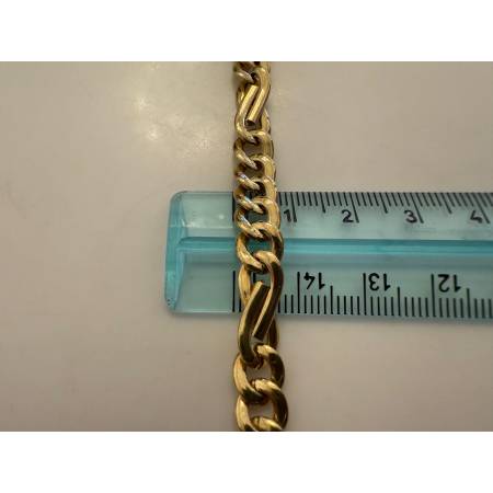 COLLANA Uomo Donna Unisex ORO GIALLO 18 Kt 750% Collier Maglia CATENA Girocollo