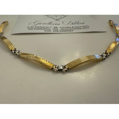 BRACCIALE Uomo In ORO 18 Karati 750%...