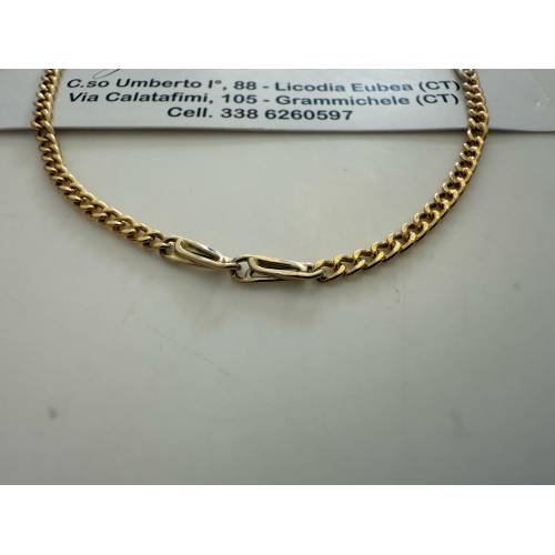 COLLANA Collier CATENA Girocollo ORO...