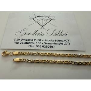 COLLANA ORO Bicolor GIALLO... 2