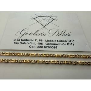 COLLANA ORO Bicolor GIALLO... 2