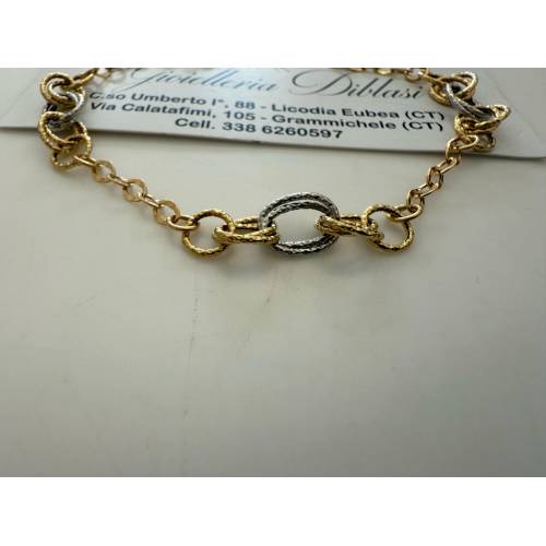 BRACCIALE ORO 18 Kt 750% Donna...